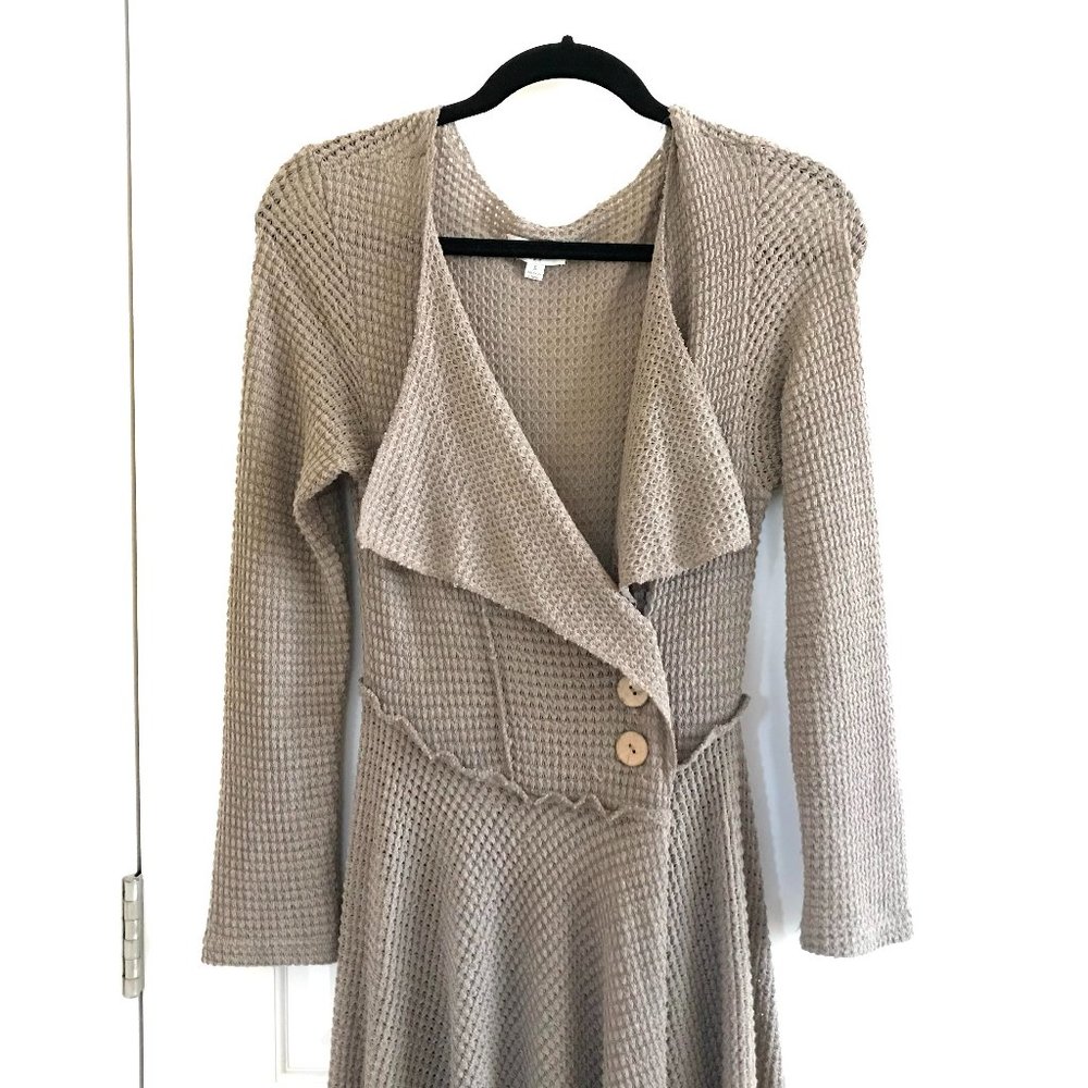 Umgee Waffle Knit Cardigan (S)